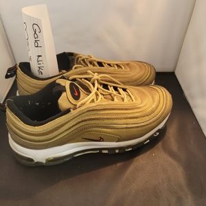 Nike Men Air Max 97 Gold 10